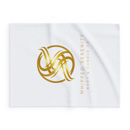 Whipped Serenity Plush Arctic Fleece Blanket - Luxurious Comfort for Cozy Nights