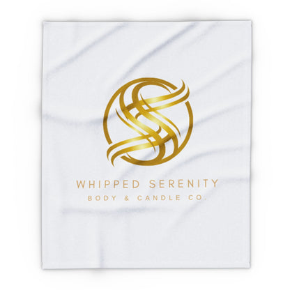 Whipped Serenity Plush Arctic Fleece Blanket - Luxurious Comfort for Cozy Nights